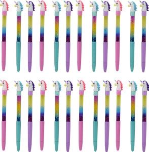 Asera Unicorn Fancy Water Sparkle Sequins Glittery Gel Pen - Buy Asera ...