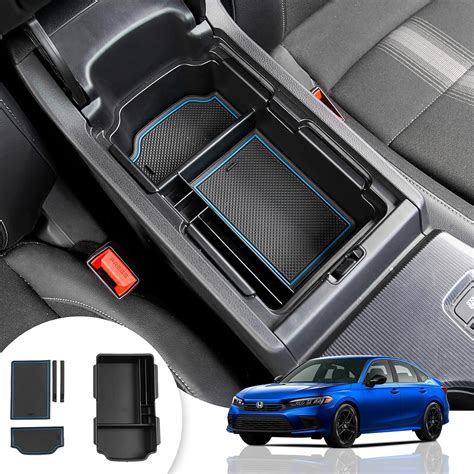Buy Maxzina Fit 2022 2023 Honda Civic Center Console Organizer Interior ...