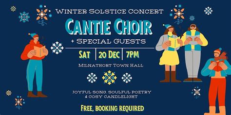 Cantie Choir: Winter Solstice Concert, Milnathort Town Hall, 20 ...