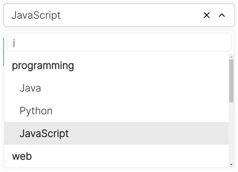 Image result for JavaScript List Selector UX