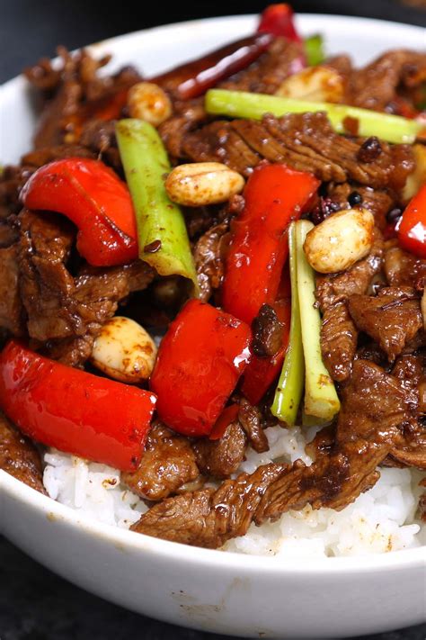 Kung Pao Beef {Szechuan Style} - TipBuzz