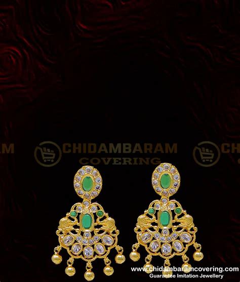 Buy Unique Wedding Jewellery First Quality Uncut Diamond Stone Necklace ...