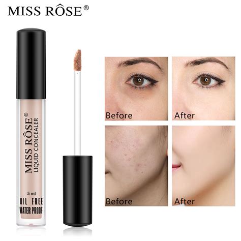 Buy Miss Rose Concealer Liquid Foundation Repair Nourishing Oil Control ...