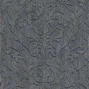 Wallpaper 4 Less Golden Grey Damask wallpaper-57 Sq FT : Amazon.in ...
