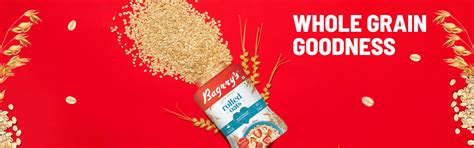Bagrry's 100% Jumbo Rolled Oats - High in Fibre, Protein | Good for ...