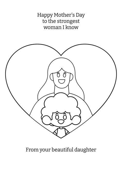 Free Mother's Day Card Message Template to Edit Online