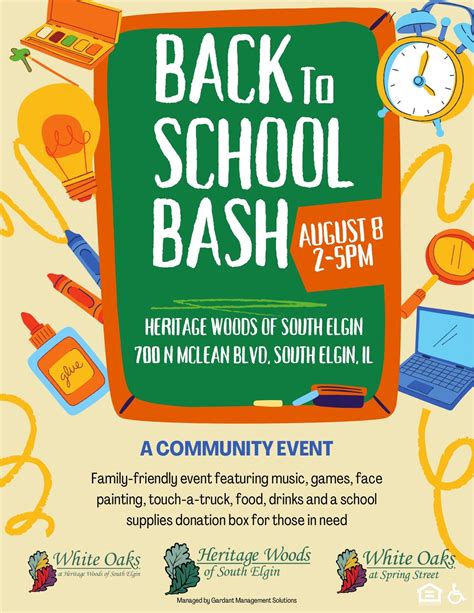 Back to School Bash, 700 N McLean Blvd, South Elgin, IL, 8 August 2025 ...