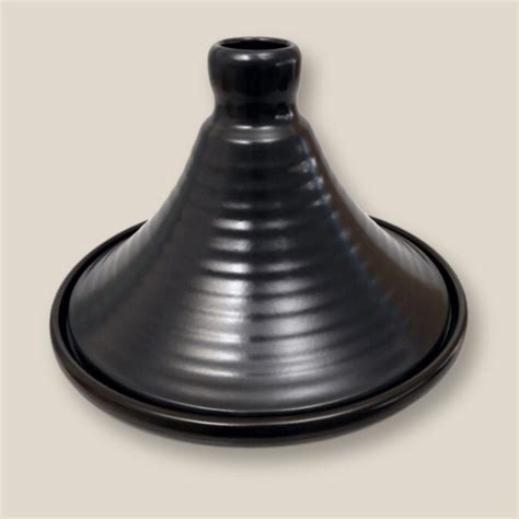 Clay Tagine, Extra Large (32 cm) Black - Spanish Table