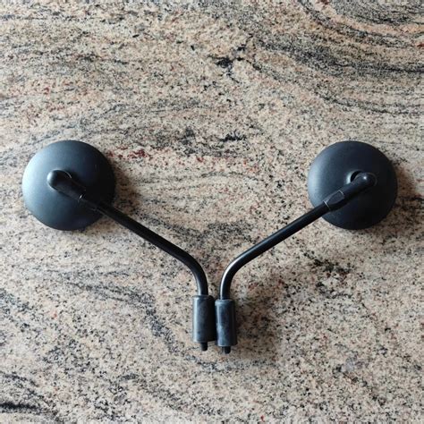 Original Royal Enfield Black Stock Mirror Pair Left Right Himalayan 450 ...