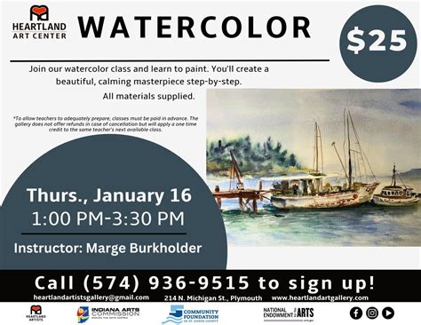 Watercolor, 214 N Michigan St, Plymouth, IN, United States, Indiana ...