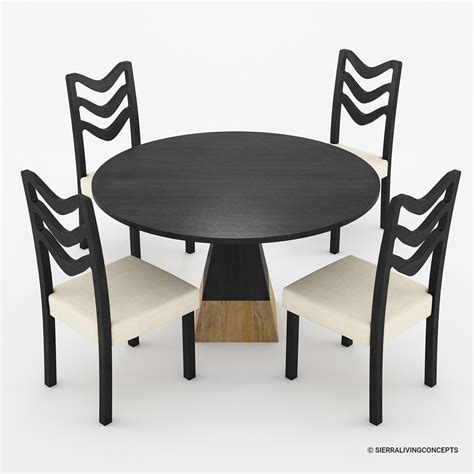 Elegant Small Round Kitchen Pedestal Table for Modern Spaces