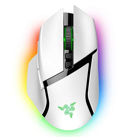 Razer Basilisk V3 Pro Customizable Wireless Gaming Mouse, White, Fast ...