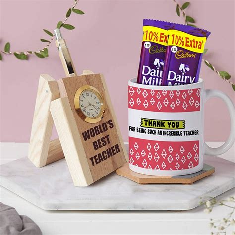 Buy | Thank You Incredible Quote Teachers Day Ceramic Mug With Penstand ...