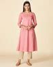 Buy Pink Kurtas for Women by Fabindia Online | Ajio.com