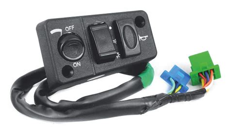 Uno Minda SW-0742 Handle BAR Switch- Right Side - Light & Horn - with ...
