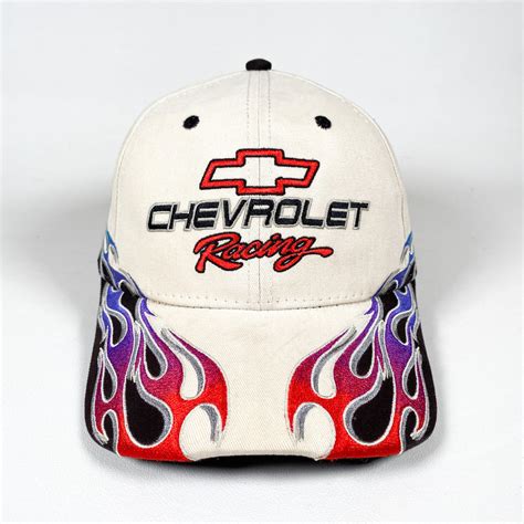Vintage 90's Chevrolet Racing Flames Hat – CobbleStore Vintage