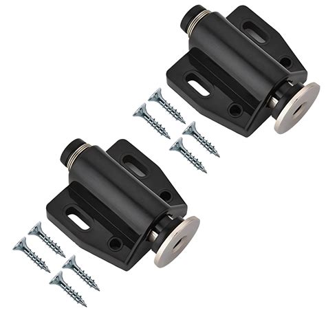 Buy TERF® Push to Open Door Catch Black Single Magnetic Pressure Touch ...