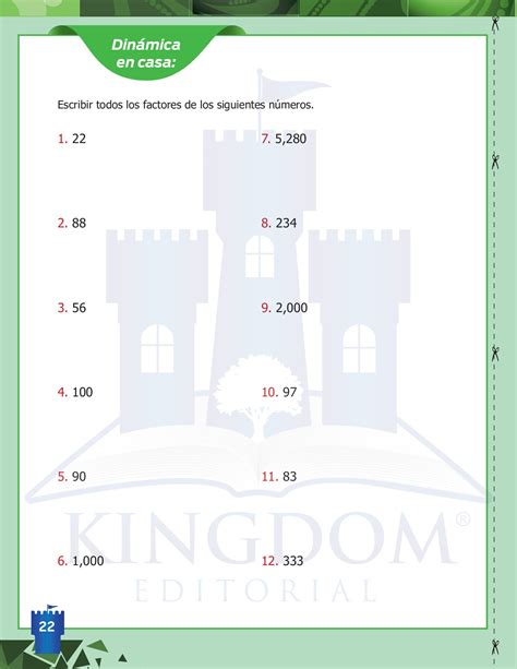 MATEMÁTICAS 9no Grado .1 - Kingdom Editorial - Página 24 | Flip PDF en ...