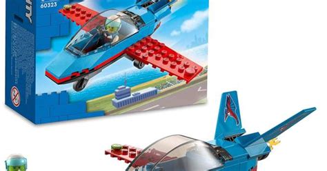 LEGO® City 60323 Airplane Toy with Pilots Minifigure Playset - Germany ...