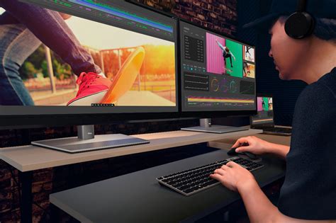 Dell UP3221Q_Dual Monitor Setup - postPerspective