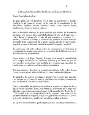 Características Motrices Del Preescolar | Books, Inbox screenshot