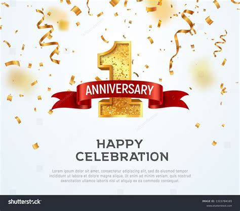 1st Anniversary Background