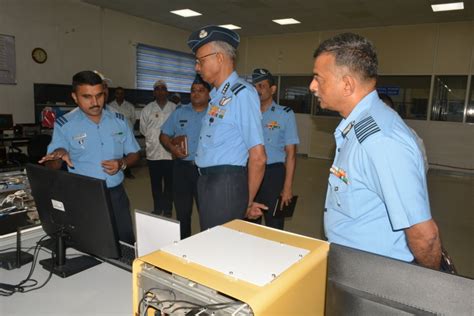 Pune: Air Marshal Vijay Kumar Garg Visits Base Repair Depot In Viman Nagar