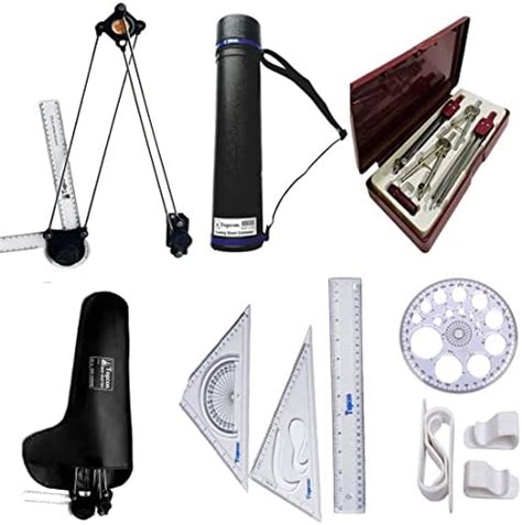 VCon Instruments Engineering Combo (Black Mini Drafter,5 Parts ...