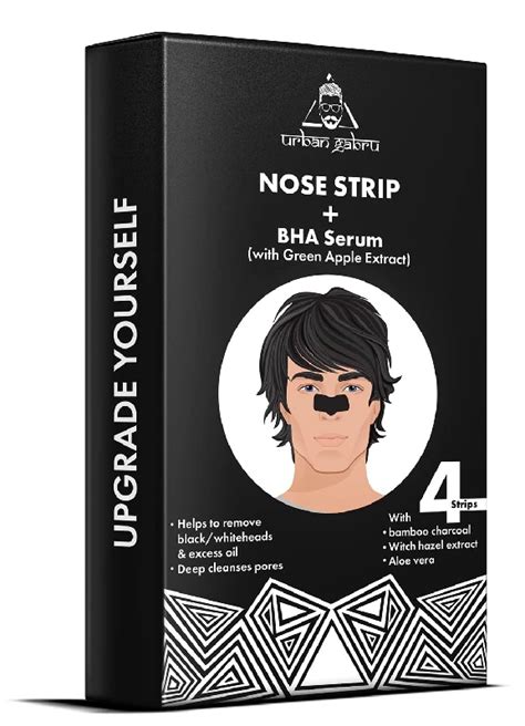 UrbanGabru Nose Strip with BHA Serum