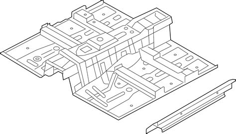 Volvo XC90 Floor Pan. CH 779743. Variant code: CB03 - 32377856 ...