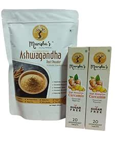 Marishas Immunity Booster Combo Curcumin Tablets (40 Tablets ...