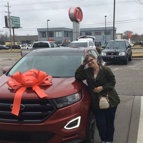 Thank you Roberta for coming out to purchase your new Ford Edge from ...