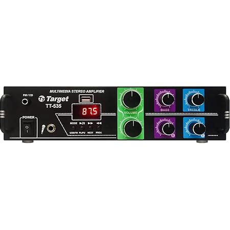 Dulcet DC-A50X 2 Channel Stereo Amplifier with Big LED Display ...