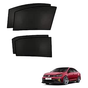 Auto Addict Fix Car Window Sunshades (Side Windows,Non Magnetic) Set of ...