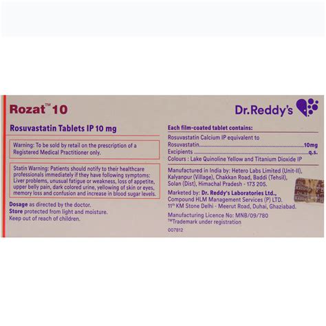 Rozat 10 Tablet | Uses, Side Effects, Price | Apollo Pharmacy