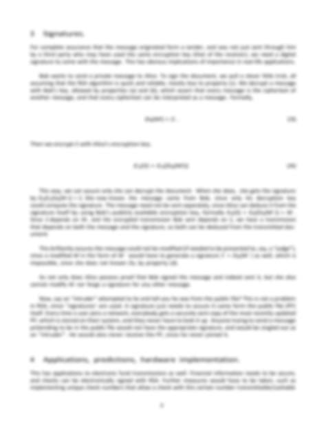 RSA Algorithm 的图像结果