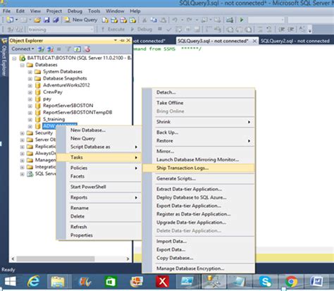 Image result for SQL Server Log Shipping Setup
