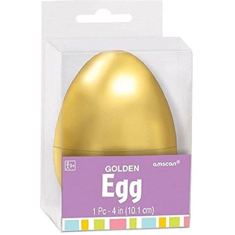 Golden Egg Hunt Scavenger Easter Holiday Party Favor Large Fillable ...