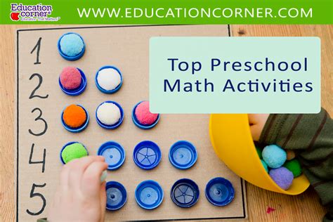 Preschool Math Activities 的图像结果