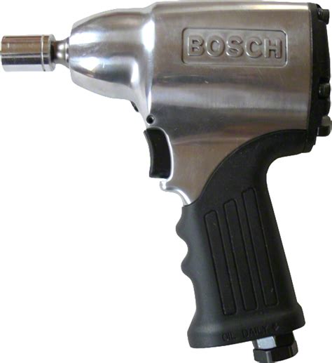 Pneumatic 3/8" impact wrench with 1/2" drive end Pneumatic impact ...
