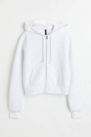 Women's White Hoodies | Printed, Long & More | H&M IN