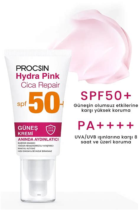 HYDRA BLOCK Pink SPF50+ Sunscreen 50 ML