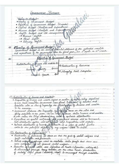 Image result for Government Budget Class 12