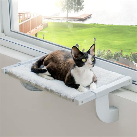 Heated Cat Window Seat - Keep Your Kitty Cozy All Year Long