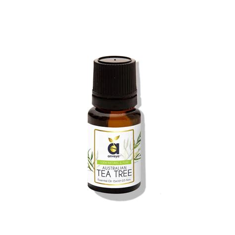 Anveya Australian Tea Tree Essential Oil For Hair, Face & Acne Scars