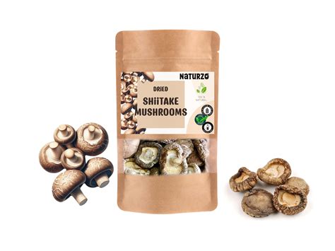 Dried Shiitake mushrooms • naturzo.com