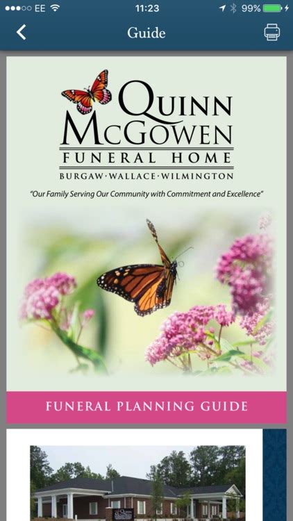 Quinn McGowen Funeral Home by Eazi-Apps Limited