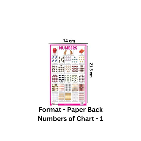 Numbers - Thick Laminated Preschool Chart — pegasusforkids