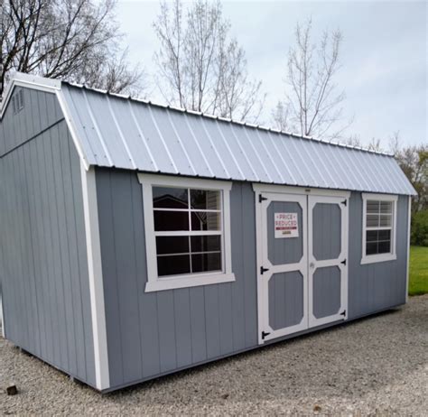 10 x 20 10x20 Side Lofted Barn with windows Shed For Sale | from ...