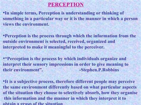 Perception Explained 的图像结果
